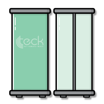 Aluminum Roll-Up Bunting